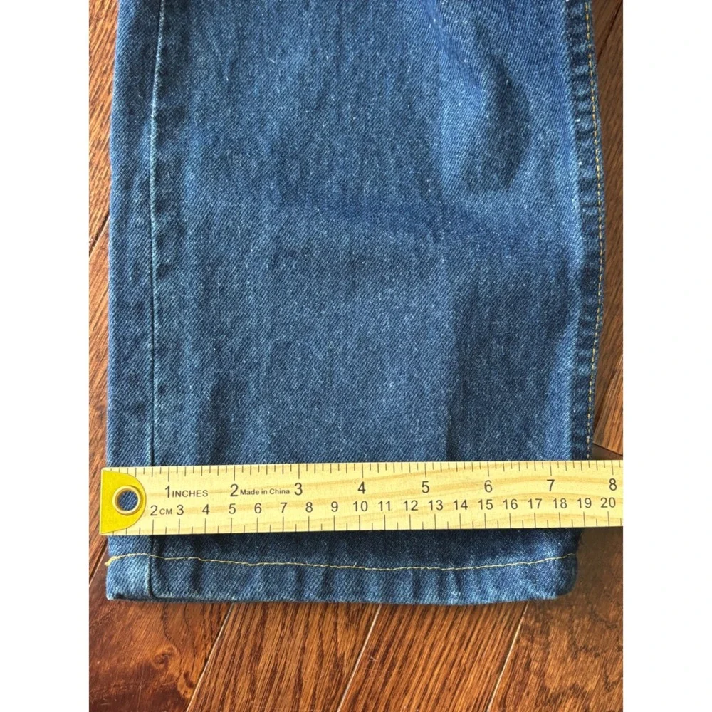 Vintage Levi's 505-0216 Jeans Mens 32x29 USA Dark Wash Straight Leg 80s